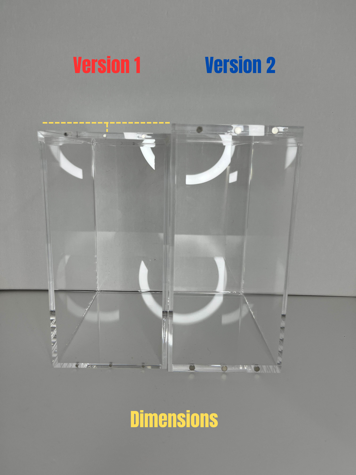 Premium Pokémon Elite Trainer Box Protective Display Acrylic Case Version 2