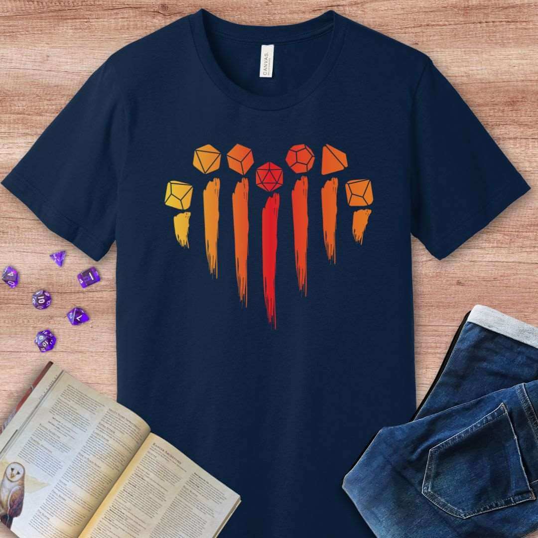 DnD Dice Heart T-Shirt