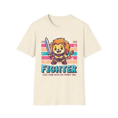 DnD Fighter Shirt - D&D Kawaii Class T-shirt