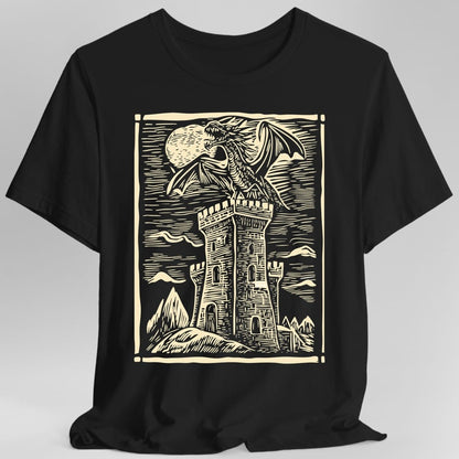 Dragon Shirt - Vintage Medieval Art
