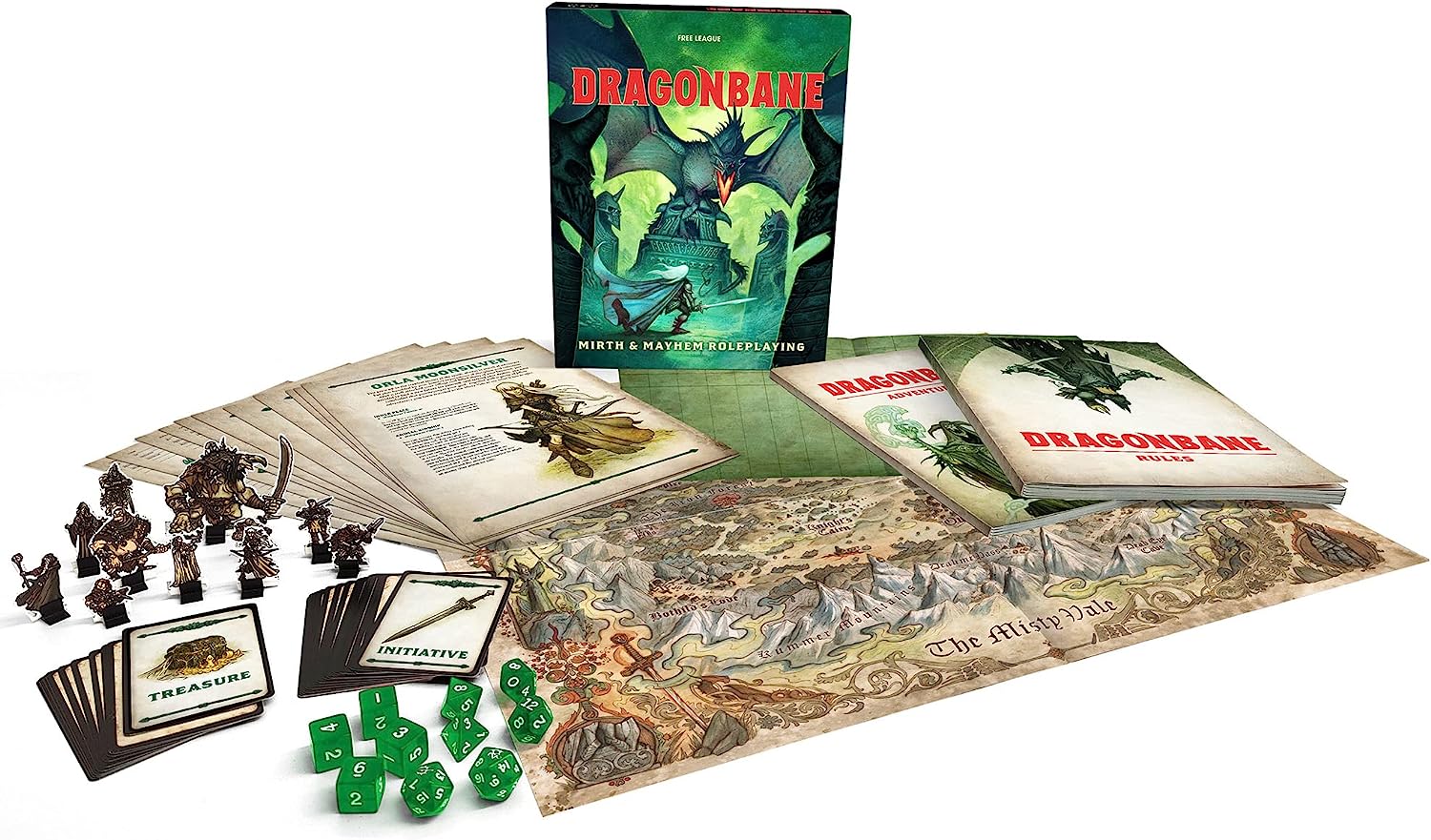 Dragonbane: Core RPG Boxed Set – The Midnight Tavern