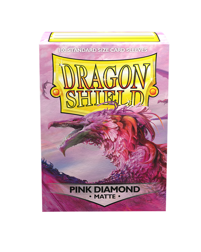 Dragon Shield Matte Sleeve - Pink Diamond 100ct