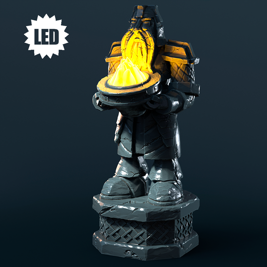 Moonshine Miniatures - LED Scatter Terrain - Dwarven Statues