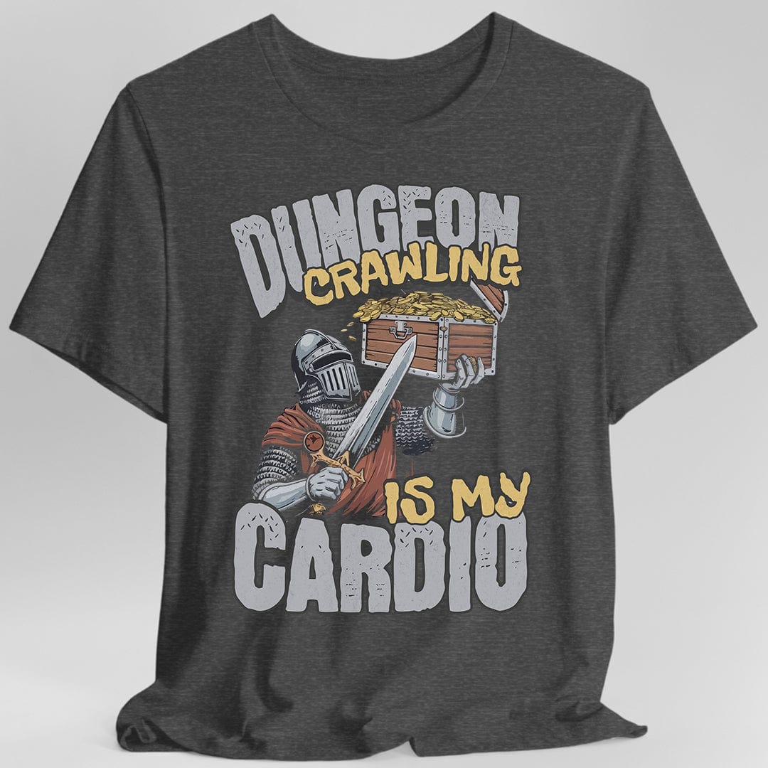 Funny DnD Shirt - Dungeon Crawling is My Cardio