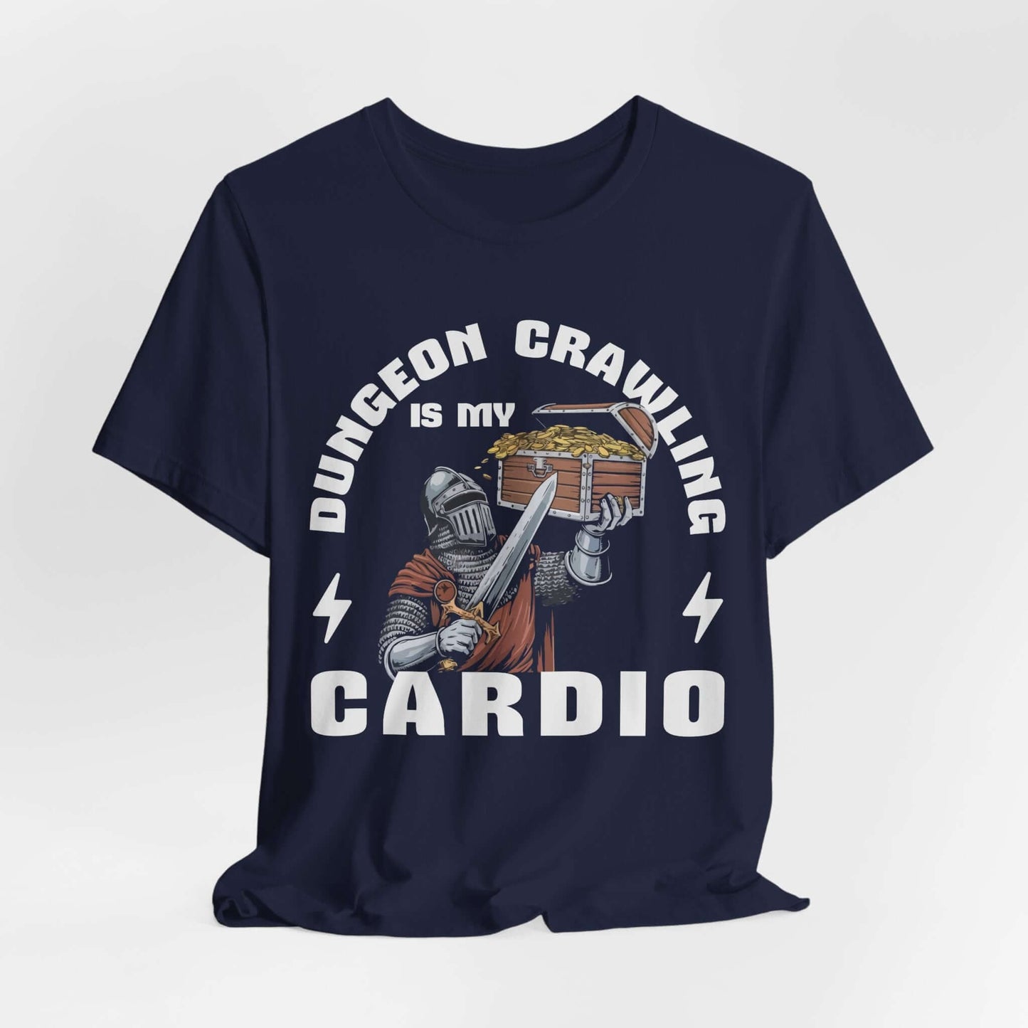 Funny DnD Shirt - Dungeon Crawling is my Cardio