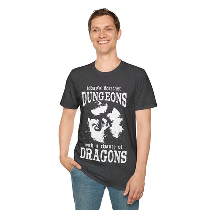 Funny DnD Weather Forecast Tshirt