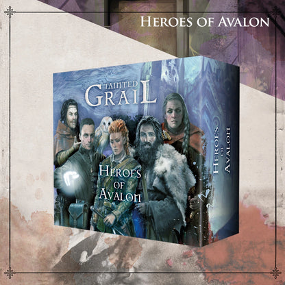 Tainted Grail - Song of a Dying World TTRPG Heroes of Avalon Set of 5 Minis