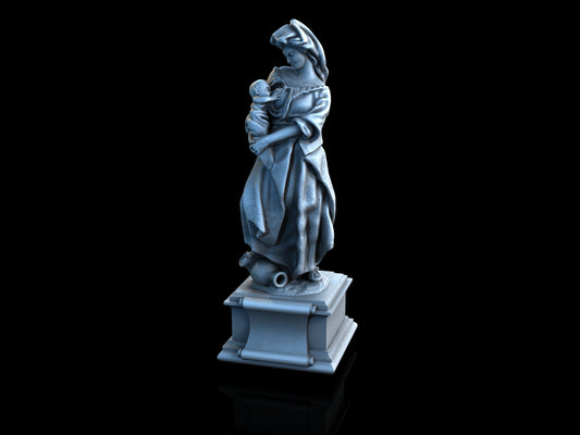 Medieval Town - Scatter Terrain - Mother Statue