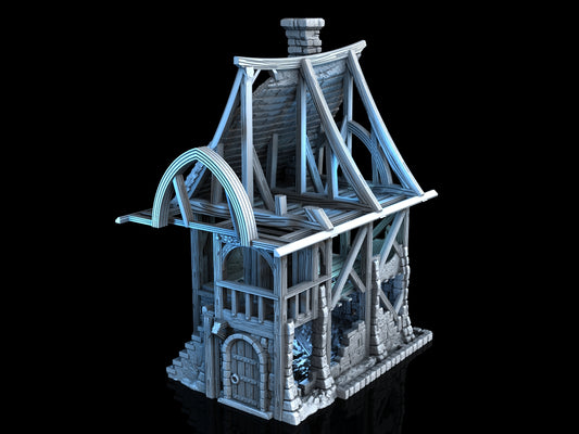 Medieval Town - Ruined House 4