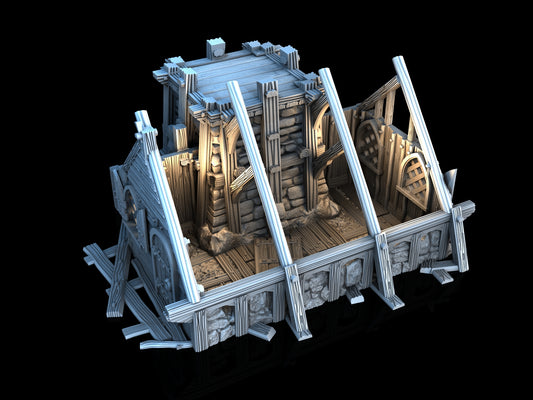 Medieval Town - Ruined House 2