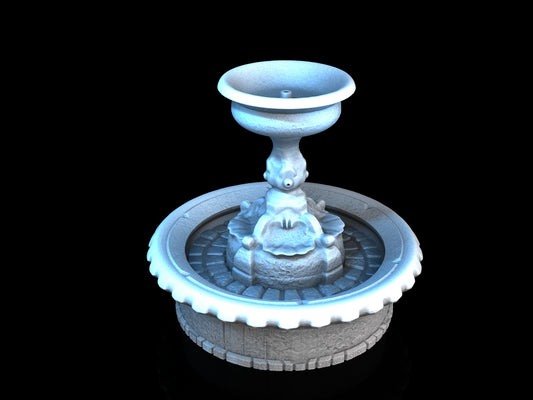 Medieval Town - Scatter Terrain - Fountain