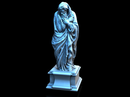 Medieval Town - Scatter Terrain - Winter Statue
