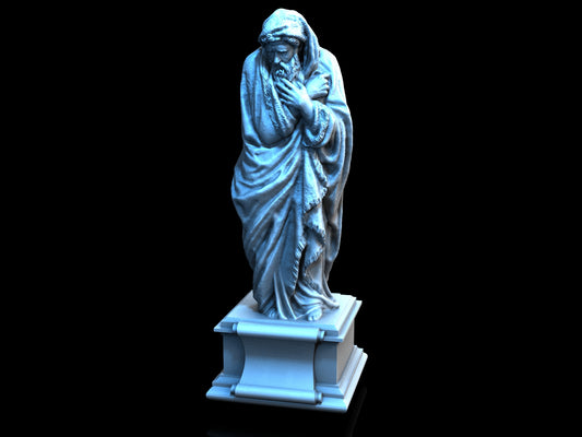 Medieval Town - Scatter Terrain - Winter Statue