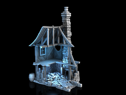 Medieval Town - Ruined House 3