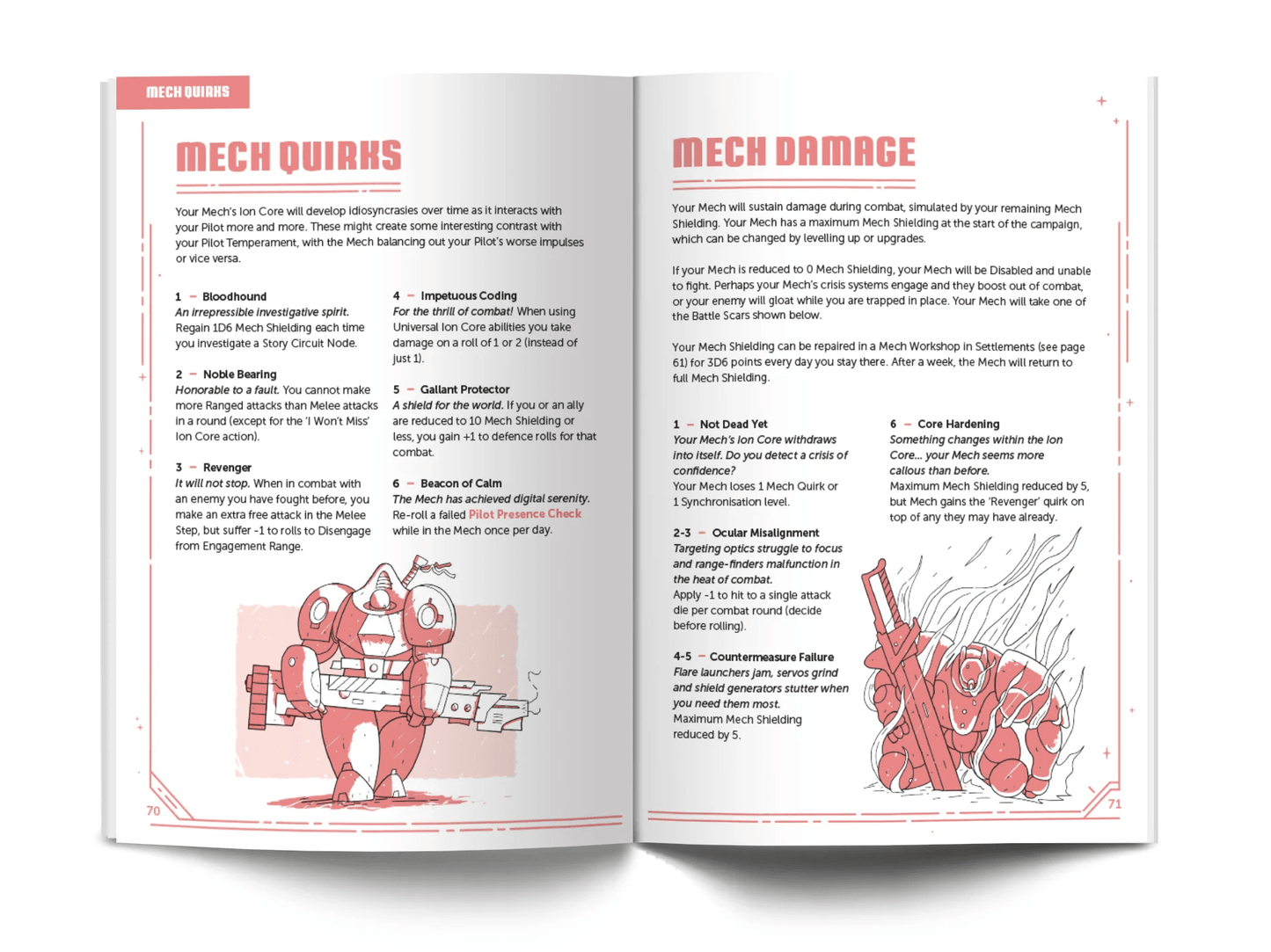 ION Heart: Solo RPG Rulebook: Pilot's Handbook
