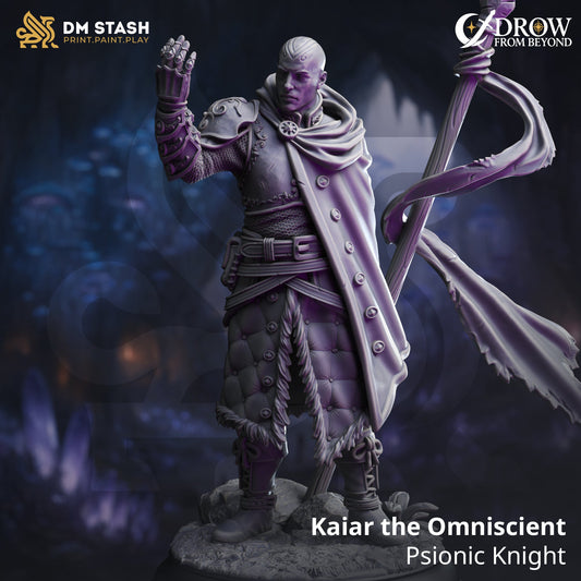 Kaiar the Omniscient, Psionic Knight (Male Human Warp Walker)