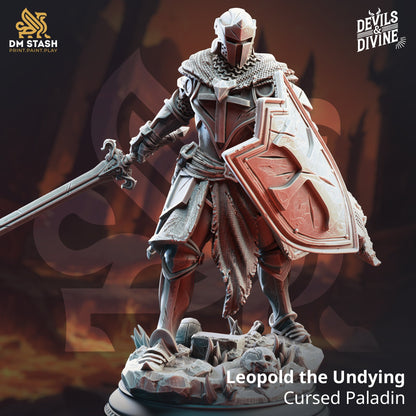 Leopold the Undying (Cursed Male Human Paladin)
