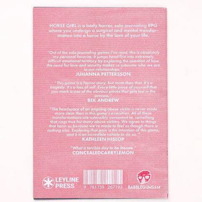 Horse Girl - Solo Journaling Roleplaying Game