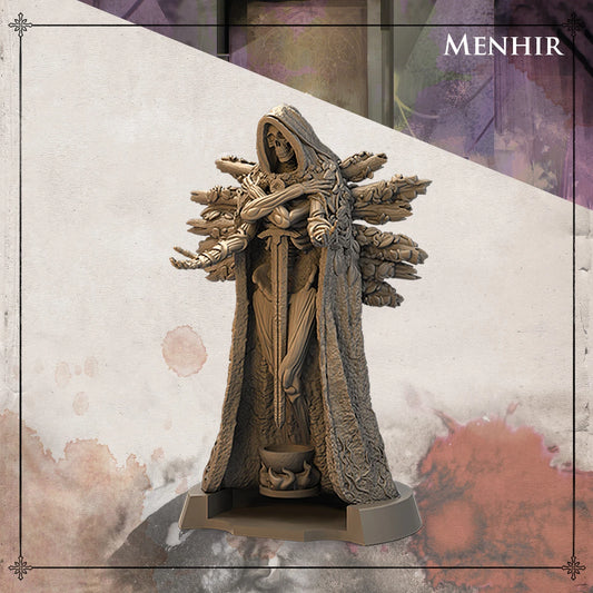 Tainted Grail - Song of a Dying World TTRPG Collector's Menhir Mini Sundrop Edition