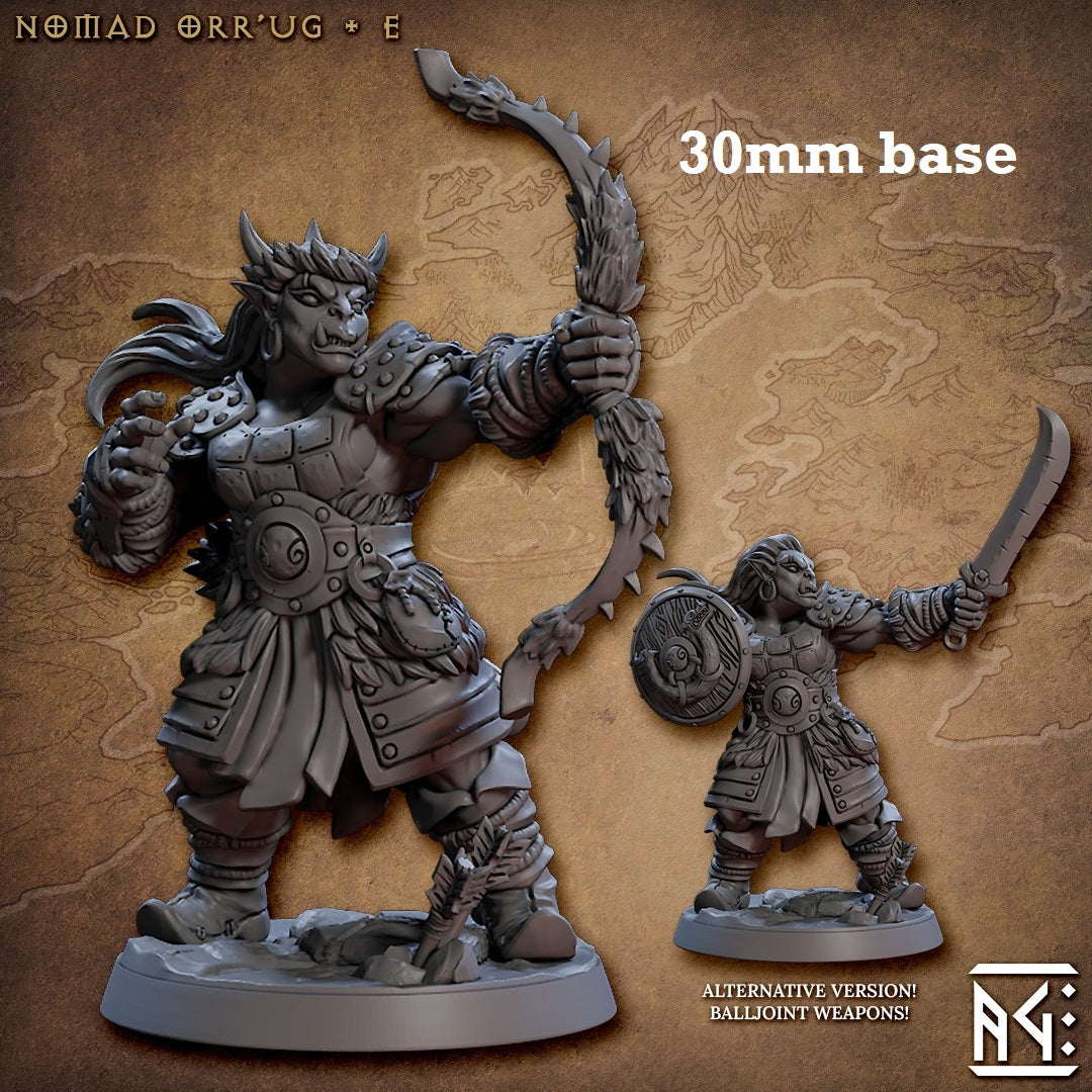 Nomad Orr'ug: Sculpt E (Female Orc Ranger)