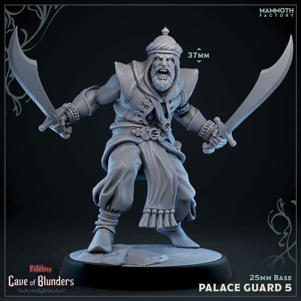 Palace Guard with Scimitar: Sculpt 5 (Male Human Fighter) – The ...