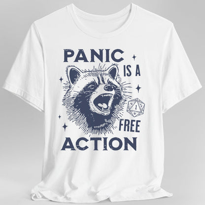 Panic Is A Free Action Shirt