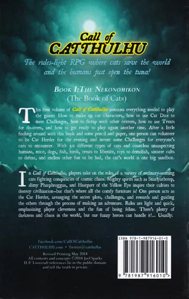 Cats of Catthulhu - Book I: The Nekonomikon