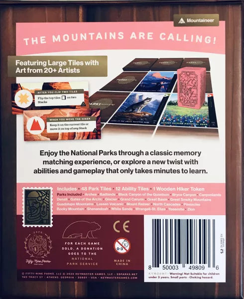 Parks Memories - Mountaineer Set