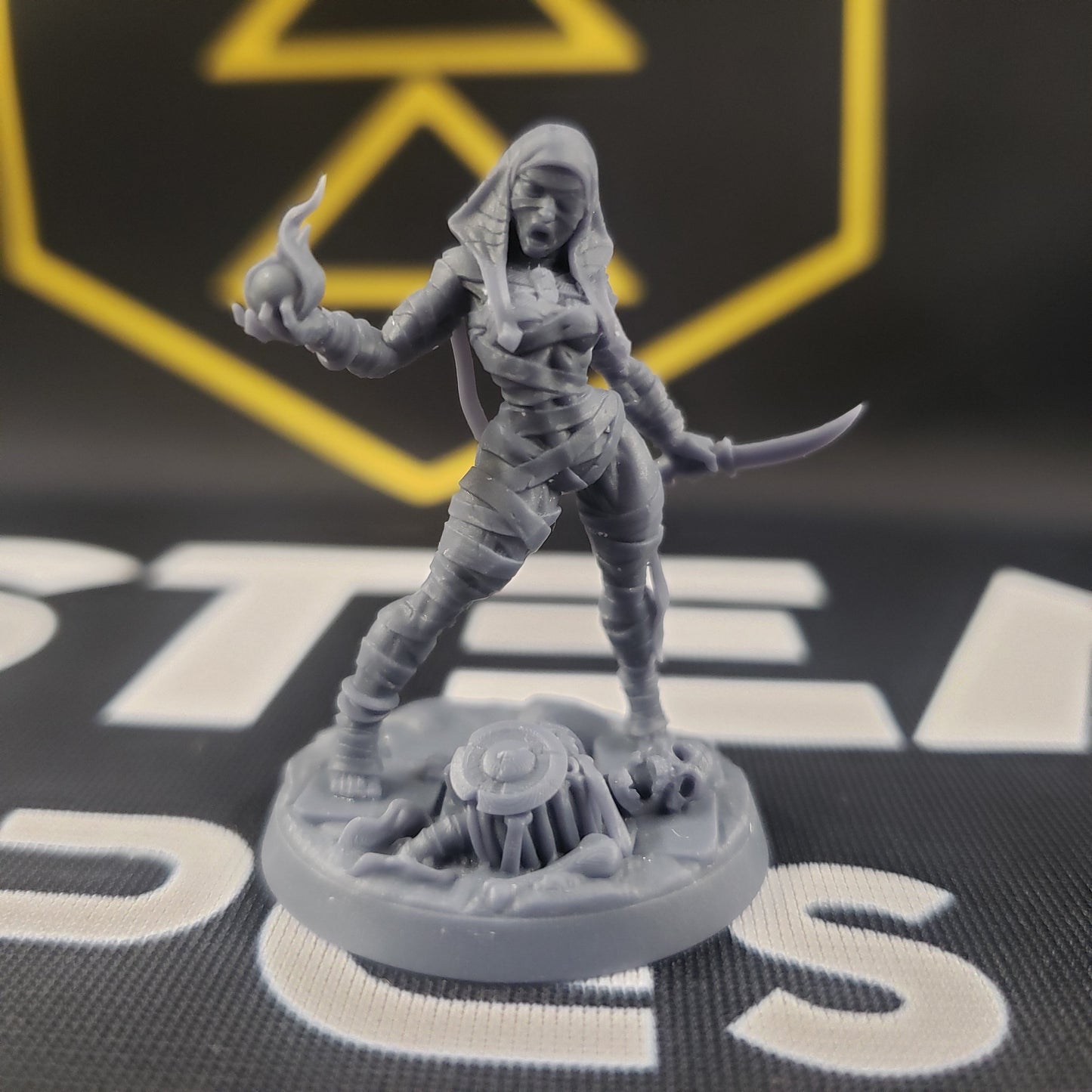 Iskama, Mummified Priestess (Female Undead Mummy)