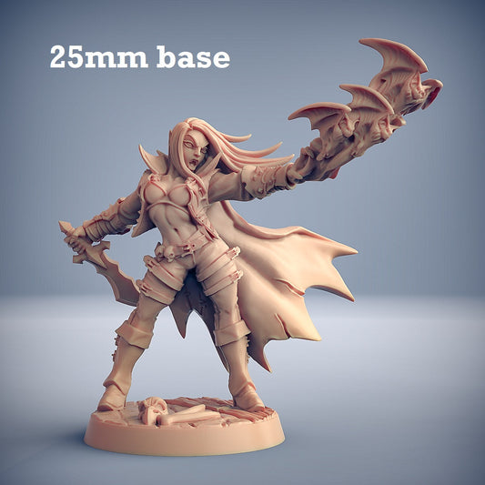 Soulless Bloodseeker: Sculpt D (Female Vampire Warrior)