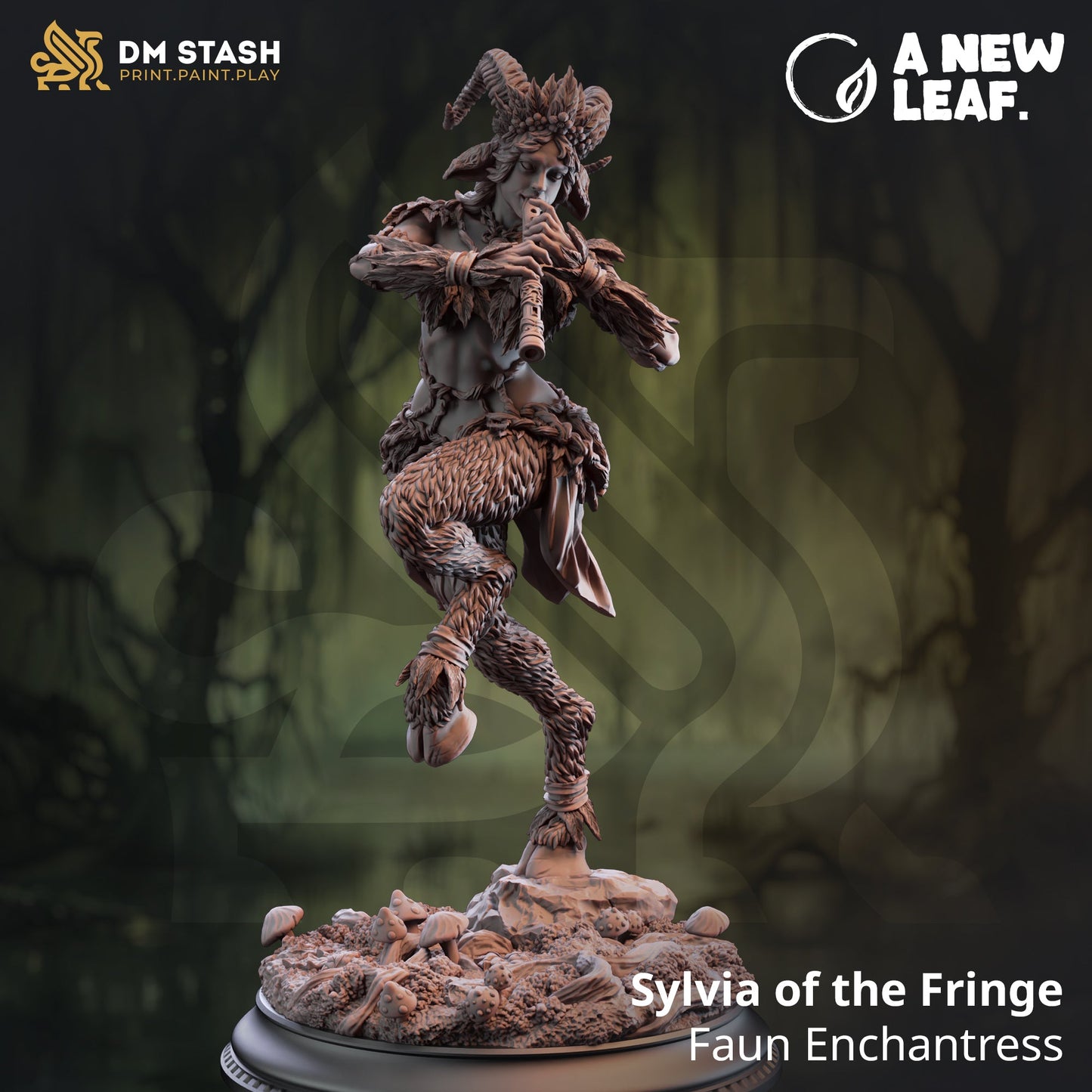 Sylvia of the Fringe (Female Faun Enchantress)