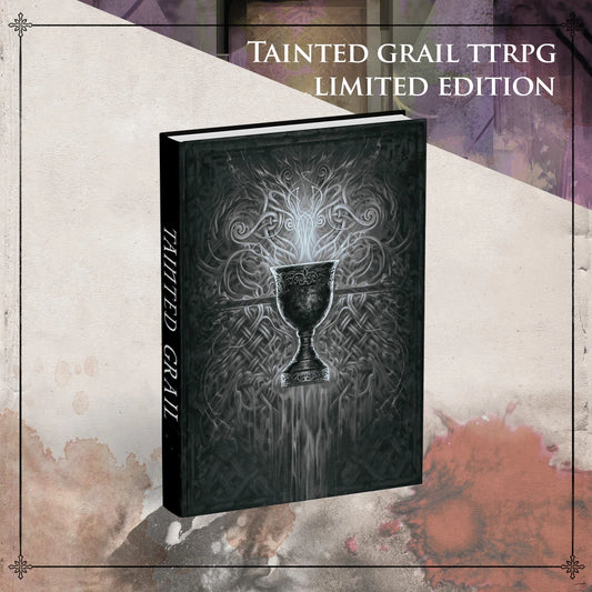 Tainted Grail - Song of a Dying World TTRPG Core Rulebook (Limited Edition)