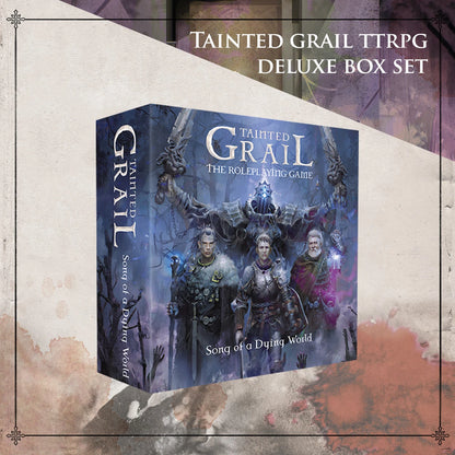 Tainted Grail - Song of a Dying World TTRPG Deluxe Box Set