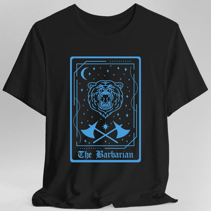 The Barbarian Tarot Card T-Shirt