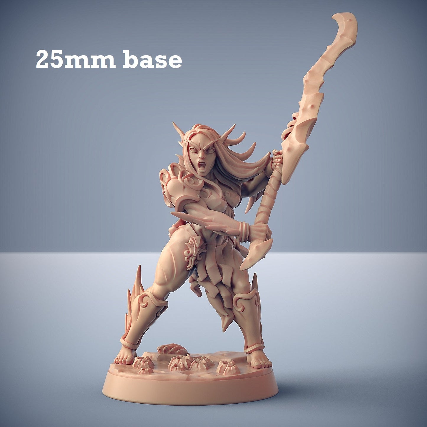 Triton Raider: Sculpt E (Female Merfolk Soldier)