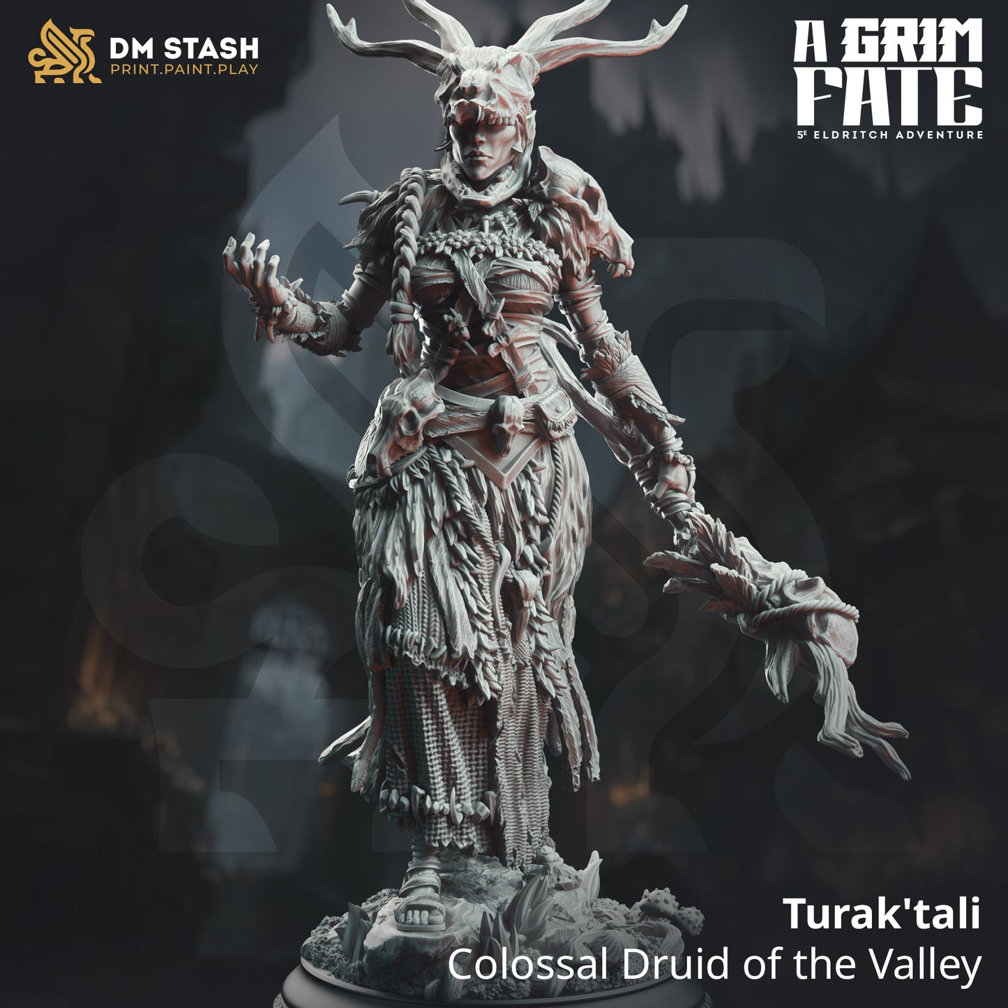 Turak'tali, Colossal Druid of the Valley (Female Goliath Druid)