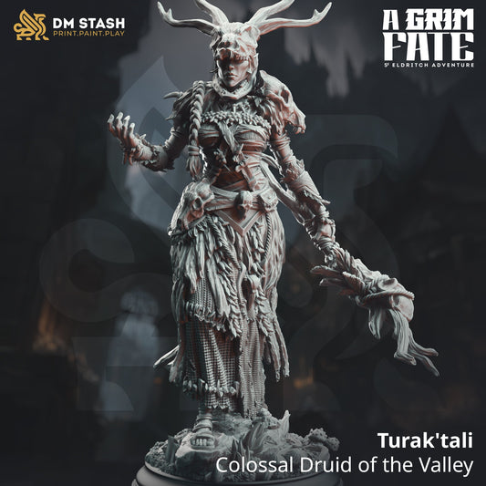 Turak'tali, Colossal Druid of the Valley (Female Goliath Druid)