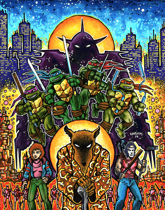 Teenage Mutant Ninja Turtles & Other Strangeness - Kevin Eastman Variant Cover