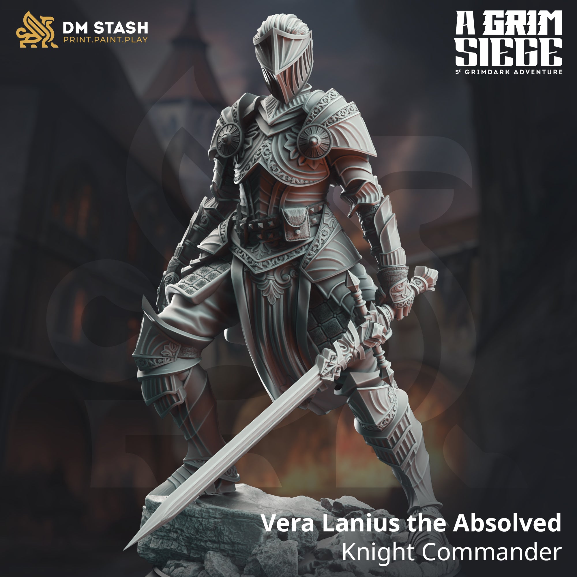 Vera Lanius the Absolved, Knight Commander (Female Human Paladin) – The ...