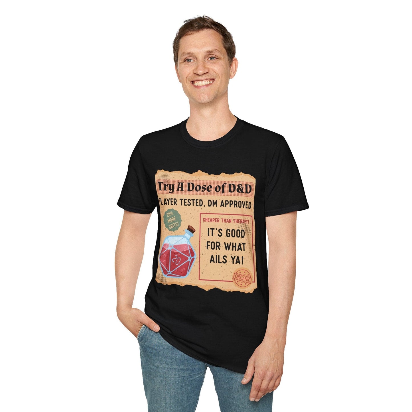 Vintage DnD Health Potion T-Shirt