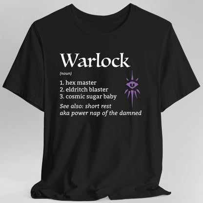 Warlock Tshirt - Class Definition
