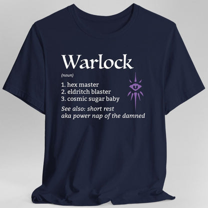 Warlock Tshirt - Class Definition