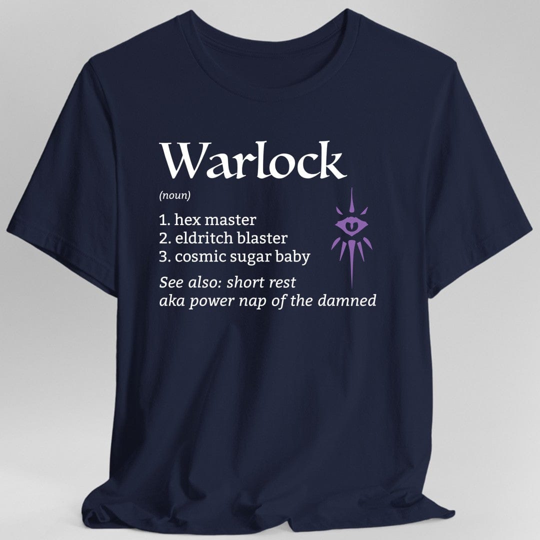 Warlock Tshirt - Class Definition