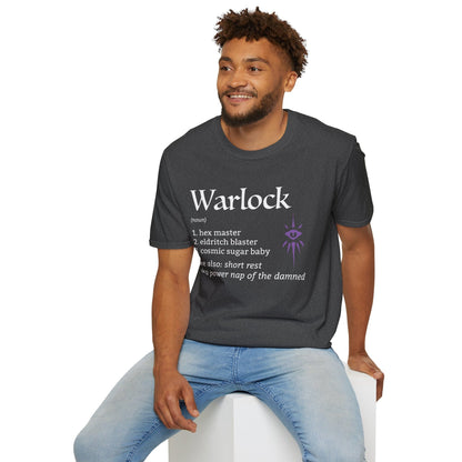 Warlock Tshirt - Class Definition