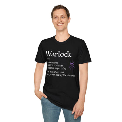 Warlock Tshirt - Class Definition