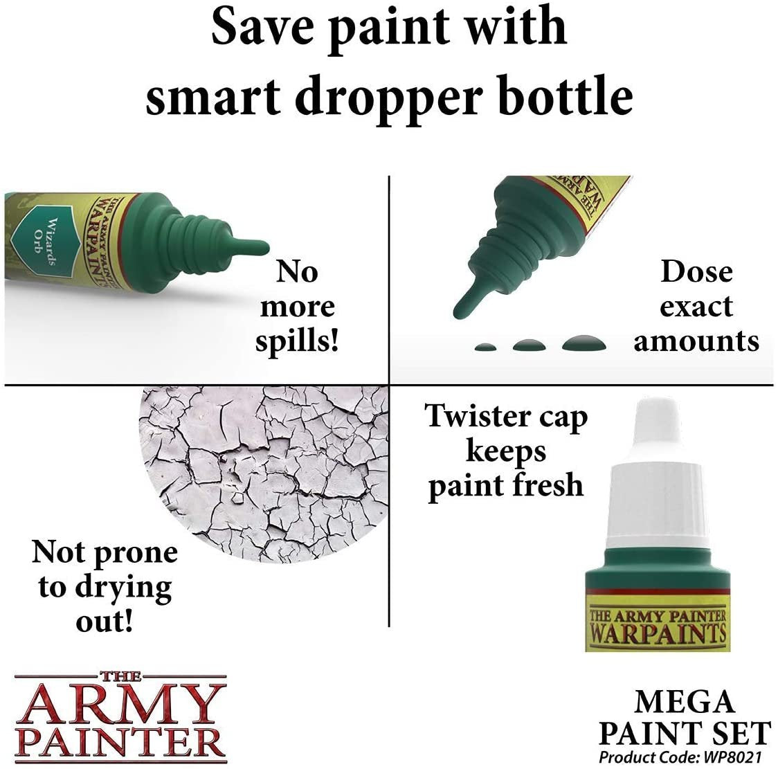 The Army Painter - Warpaints Mega Paint Set