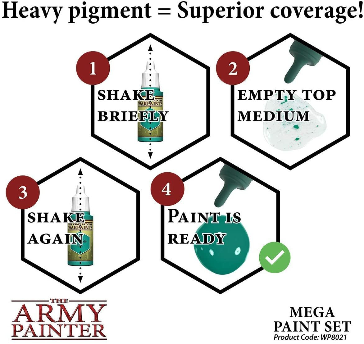 The Army Painter - Warpaints Mega Paint Set