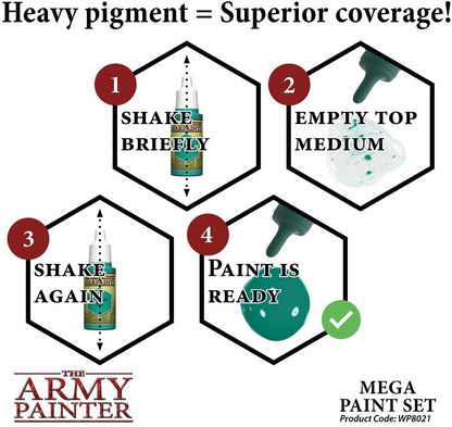 The Army Painter - Warpaints Mega Paint Set