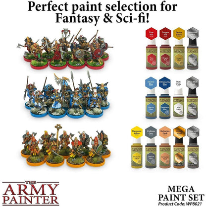 The Army Painter - Warpaints Mega Paint Set