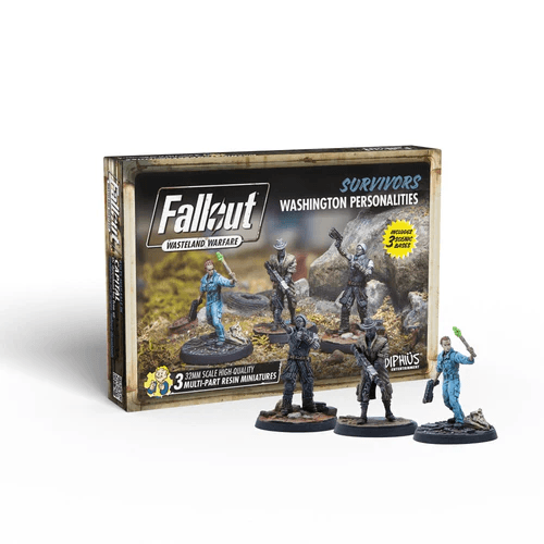 Fallout: Wasteland Warfare - Survivors: Washington Personalities (wb)